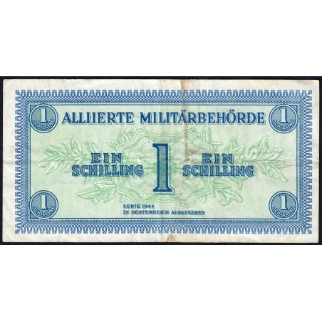 Autriche - Pick 103a - 1 schilling - Série 1944 - Etat : TB+