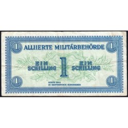Autriche - Pick 103a - 1 schilling - Série 1944 - Etat : TTB-