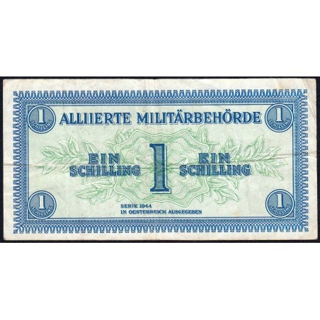 Autriche - Pick 103a - 1 schilling - Série 1944 - Etat : TTB-