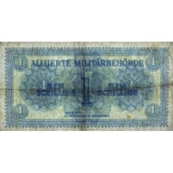 Autriche - Pick 103a - 1 schilling - Série 1944 - Etat : TTB-