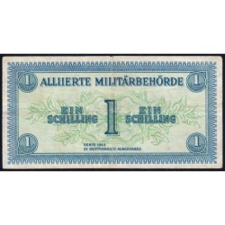 Autriche - Pick 103b - 1 schilling - Série 1944 - Etat : TTB