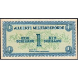 Autriche - Pick 103b - 1 schilling - Série 1944 - Etat : SUP+ à SPL