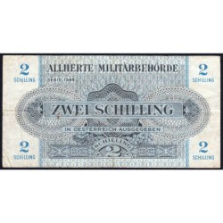Autriche - Pick 104a - 2 schilling - Série 1944 - Etat : TB+