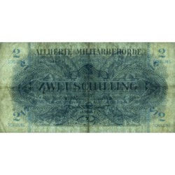 Autriche - Pick 104a - 2 schilling - Série 1944 - Etat : TB+