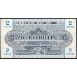 Autriche - Pick 104b - 2 schilling - Série 1944 - Etat : SUP