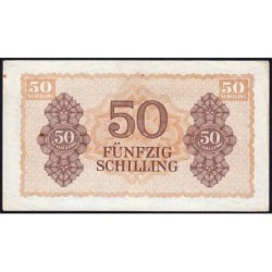 Autriche - Pick 109 - 50 schilling - Préfixe C/21 - Série 1944 - Etat : TTB+