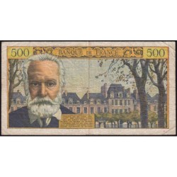 F 35-02 - 04/03/1954 - 500 francs - Victor Hugo - Série O.18 - Etat : TB-