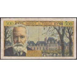 F 35-02 - 04/03/1954 - 500 francs - Victor Hugo - Série B.19 - Etat : TB-