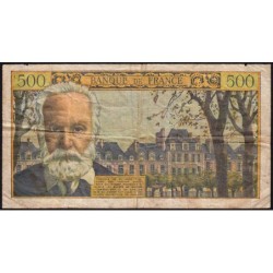 F 35-02 - 04/03/1954 - 500 francs - Victor Hugo - Série X.20 - Etat : TB-