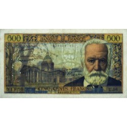 F 35-04 - 06/01/1955 - 500 francs - Victor Hugo - Série U.56 - Etat : TTB-