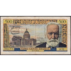 F 35-05 - 04/08/1955 - 500 francs - Victor Hugo - Série O.75 - Etat : TB