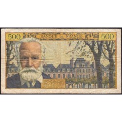 F 35-08 - 06/02/1958 - 500 francs - Victor Hugo - Série L.97 - Etat : TB-