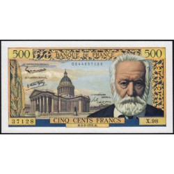 F 35-08 - 06/02/1958 - 500 francs - Victor Hugo - Série X.98 - Etat : NEUF