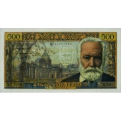 F 35-08 - 06/02/1958 - 500 francs - Victor Hugo - Série X.98 - Etat : NEUF