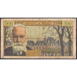 F 35-11 - 30/10/1958 - 500 francs - Victor Hugo - Série P.112 - Etat : B