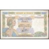 F 32-02 - 16/05/1940 - 500 francs - La Paix - Série P.260 - Etat : TTB-