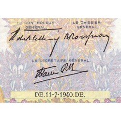 F 32-04 - 11/07/1940 - 500 francs - La Paix - Série M.677 - Etat : SUP+ à SPL