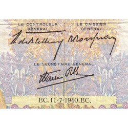 F 32-04 - 11/07/1940 - 500 francs - La Paix - Série W.699 (remplacement) - Etat : B