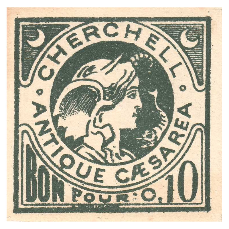 Algérie - Cherchell 3 - 0,10 franc - 1916 - Etat : NEUF