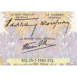 F 32-05 - 25/07/1940 - 500 francs - La Paix - Série U.856 - Etat : SUP