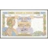 F 32-05 - 25/07/1940 - 500 francs - La Paix - Série U.856 - Etat : SUP