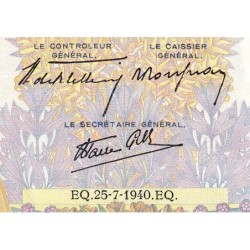 F 32-05 - 25/07/1940 - 500 francs - La Paix - Série U.856 - Etat : SUP