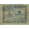 Algérie - Douéra 1 - 5 centimes - 19/11/1916 - Etat : TB+