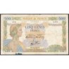 F 32-06 - 26/09/1940 - 500 francs - La Paix - Série X.972 - Etat : B+