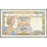F 32-14 - 06/02/1941 - 500 francs - La Paix - Série S.2045 - Etat : TB+