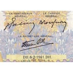 F 32-14 - 06/02/1941 - 500 francs - La Paix - Série U.2120 - Etat : TB+