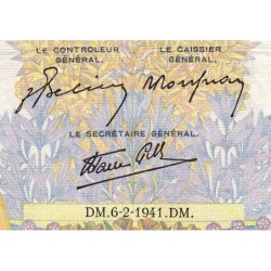 F 32-14 - 06/02/1941 - 500 francs - La Paix - Série L.2124 - Etat : TB+