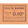 Algérie - Marengo 4a - 0,10 franc - 24/12/1916 - Etat : SUP