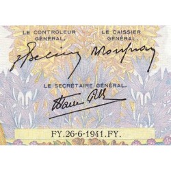 F 32-19 - 26/06/1941 - 500 francs - La Paix - Série Z.3335 - Etat : TTB