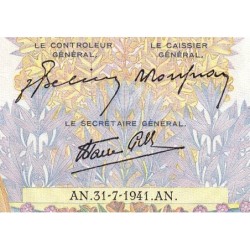 F 32-20 - 31/07/1941 - 500 francs - La Paix - Série G.3349 - Etat : SPL