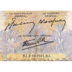 F 32-22 - 02/10/1941 - 500 francs - La Paix - Série D.3657 - Etat : AB