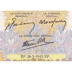 F 32-32 - 26/03/1942 - 500 francs - La Paix - Série S.5166 - Etat : TB+