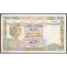 F 32-34 - 09/04/1942 - 500 francs - La Paix - Série F.5503 - Etat : TTB