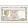F 32-34 - 09/04/1942 - 500 francs - La Paix - Série W.5622 (remplacement) - Etat : TTB
