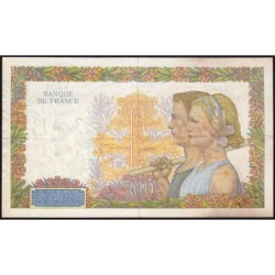 F 32-36 - 09/07/1942 - 500 francs - La Paix - Série D.6210 - Etat : TB+