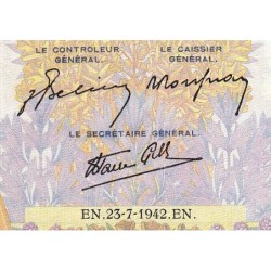 F 32-38 - 23/07/1942 - 500 francs - La Paix - Série A.6469 - Etat : TTB