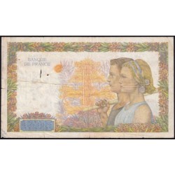 F 32-41 - 01/10/1942 - 500 francs - La Paix - Série T.6856 - Etat : TB-