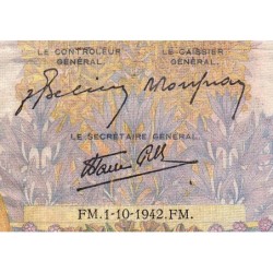 F 32-41 - 01/10/1942 - 500 francs - La Paix - Série W.6924 (remplacement) - Etat : AB