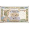 F 32-42 - 15/10/1942 - 500 francs - La Paix - Série F.7364 - Etat : TTB