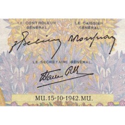 F 32-42 - 15/10/1942 - 500 francs - La Paix - Série F.7364 - Etat : TTB