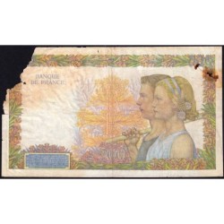 F 32-44 - 07/01/1943 - 500 francs - La Paix - Série J.7592 - Etat : AB