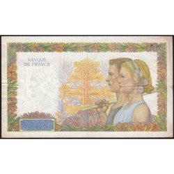 F 32-44 - 07/01/1943 - 500 francs - La Paix - Série C.7607 - Etat : TTB