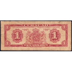 Curaçao - Pick 35a_1 - 1 gulden - 1942 - Etat : B+ à TB-