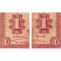 Curaçao - Pick 35a_1 - 1 gulden - 1942 - Etat : B+ à TB-