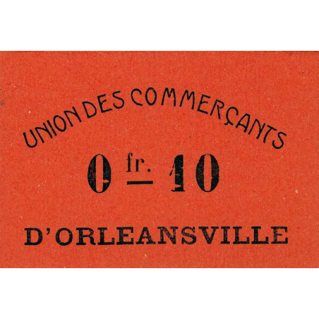 Algérie - Orléansville 5 - 0,10 franc - 1916 - Etat : NEUF