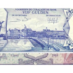 Antilles Néerlandaises - Pick 15b - 5 gulden - 01/06/1984 - Etat : NEUF